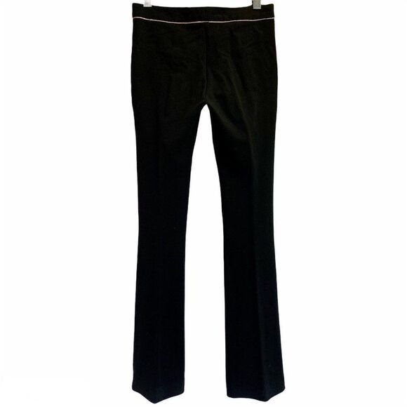 Barbara BUI black crepe & gold waist trim pleated - Picture 3 of 10